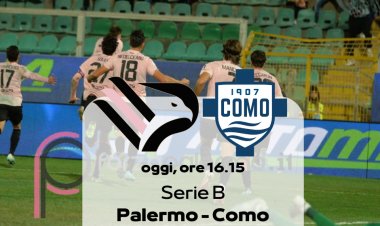 Palermo-Como, grande sfida davanti ai 30mila del "Barbera"