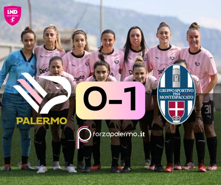 Palermo femminile sconfitto in casa