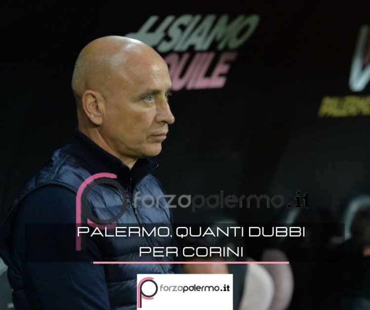 Palermo, adesso testa al campionato: quanti dubbi per Corini?
