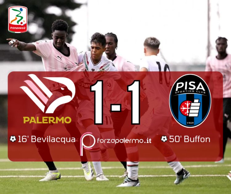 Palermo Primavera gelato da...Buffon! Contro il Pisa finisce 1-1