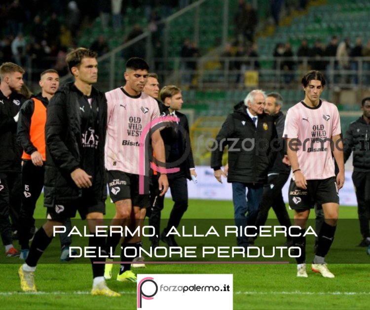 Palermo, i giocatori alla ricerca dell'onore perduto