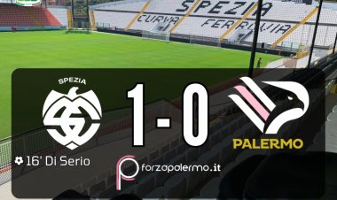 SPEZIA - PALERMO 1-0, finisce così al Picco. Altra sconfitta per i rosa