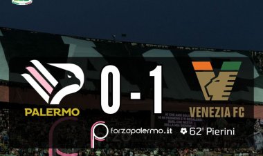 PALERMO - VENEZIA 0-1 FINALE. Il Venezia si aggiudica l'andata della Semifinale