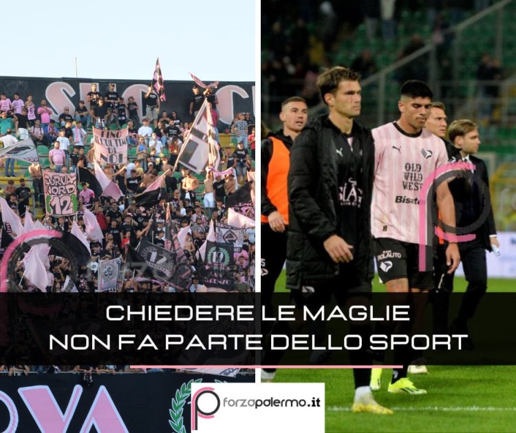 Un "invito" poco invitante. Chiedere le maglie non ha niente a che vedere con lo sport sano