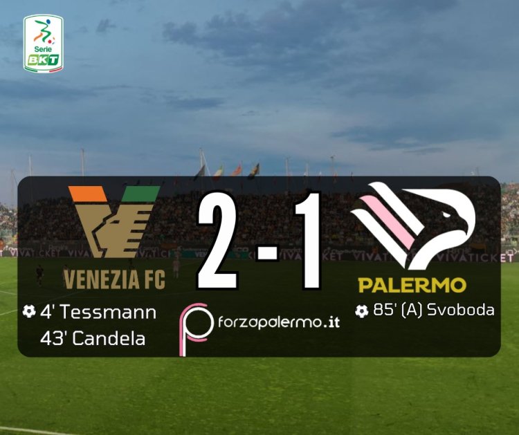 FINALE: Venezia-Palermo 2-1