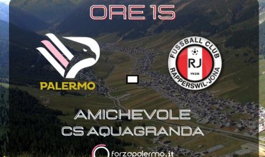 Palermo, oggi secondo test amichevole: sfida al Rapperswil-Jona