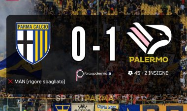FINALE: il Palermo espugna Parma e passa il turno in Coppa Italia