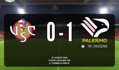 FINALE! CREMONESE - PALERMO 0-1: di sofferenza e ripartenza, i rosanero la spuntano