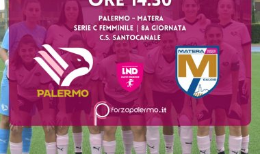 Palermo Femminile, contro il Matera per la terza vittoria di fila