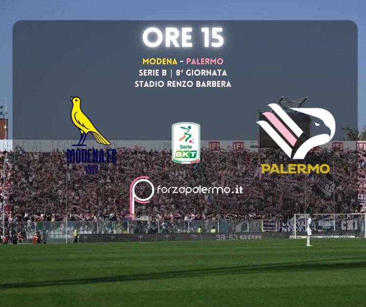 Modena-Palermo, Dionisi sfida Bisoli: 3 punti in palio per risalire la classifica