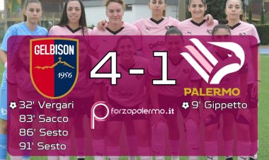 Palermo Women, che scoppola. La Gelbison vince 4-1