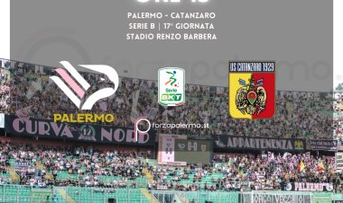 Palermo-Catanzaro: 3 punti in palio per ripartire in classifica