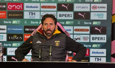 Catanzaro-Palermo 1-3, Caserta: "Il primo gol ti condiziona tutto. I rosanero avrebbero potuto fare di più, noi non stiamo attraversando un buon momento"