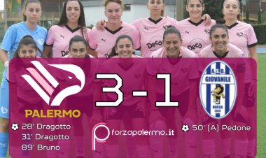Palermo Femminile, vittoria per 3-1 contro la Giovanile Rocca e qualificazione agli ottavi di Coppa Italia Serie C