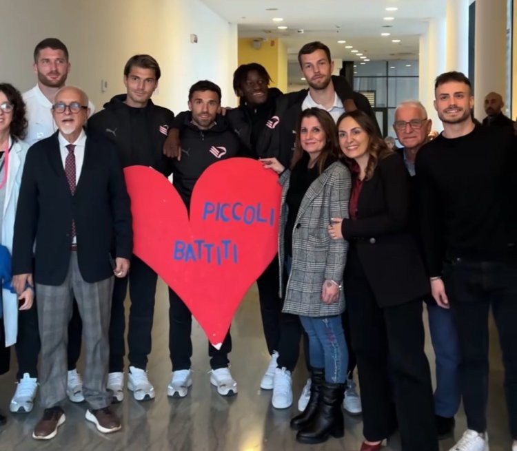 Palermo: visita e doni ai bambini di chirurgia e cardiologia