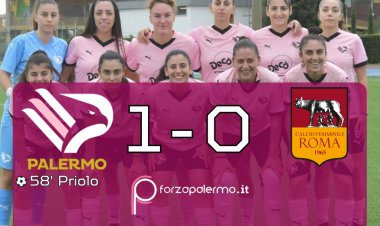Palermo Women-Roma Calcio Femminile 1-0: vittoria di misura contro le giallorosse