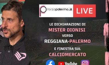 Palermo: mister Dionisi in vista della Reggiana e finestra sul calciomercato - ForzaPalermo.it LIVE