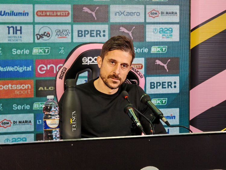 Palermo, oggi mister Dionisi in conferenza