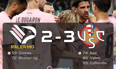 FINALE. PALERMO-CREMONESE 2-3: un incubo agghiacciante