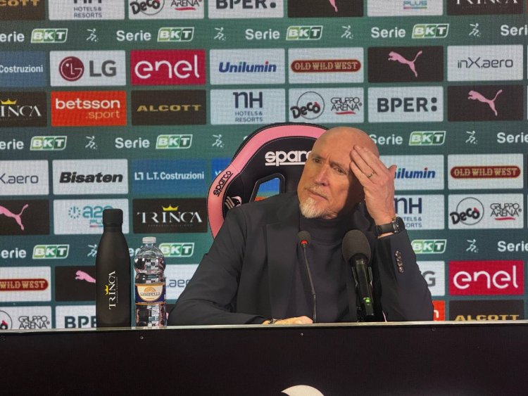 Maran: "Il Palermo ha meritato nel primo tempo. Rigore? Un rigorino che non avrebbero dato tempo fa"