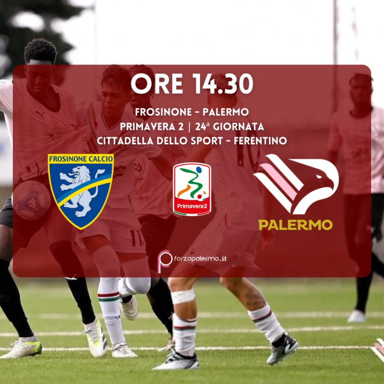 Primavera, Frosinone-Palermo: alle 14.30 sfida alla capolista. Segui il LIVE del match