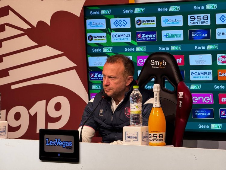 Salernitana-Palermo 1-2, Breda: "Dopo il gol siamo andati in tilt e non deve capitare. Siamo tutti responsabili"