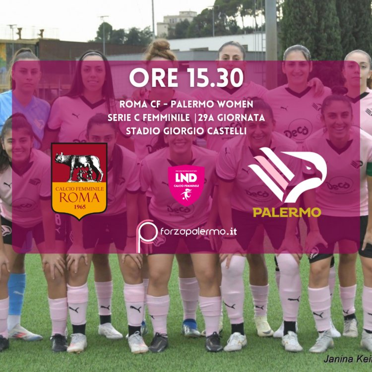 Palermo Femminile, alle 15.30 la sfida contro la Roma Calcio Femminile