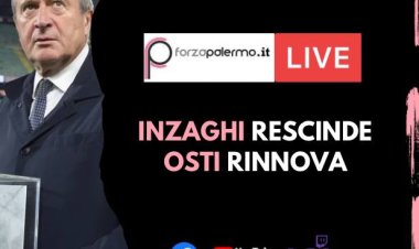 Inzaghi rescinde, Osti rinnova - LIVE