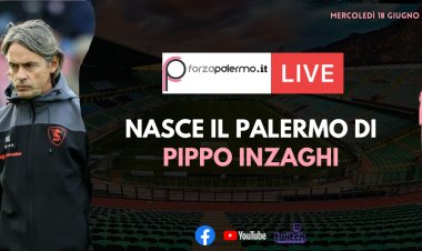 Nasce il Palermo di Pippo Inzaghi - LIVE