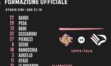 Cremonese-Palermo: le formazioni ufficiali