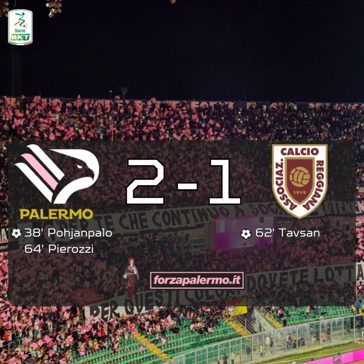 Palermo - Reggiana 2-1: buona la prima per Inzaghi