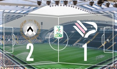 FINALE. Udinese-Palermo 2-1: rosanero eliminati dalla Coppa, ma a testa alta