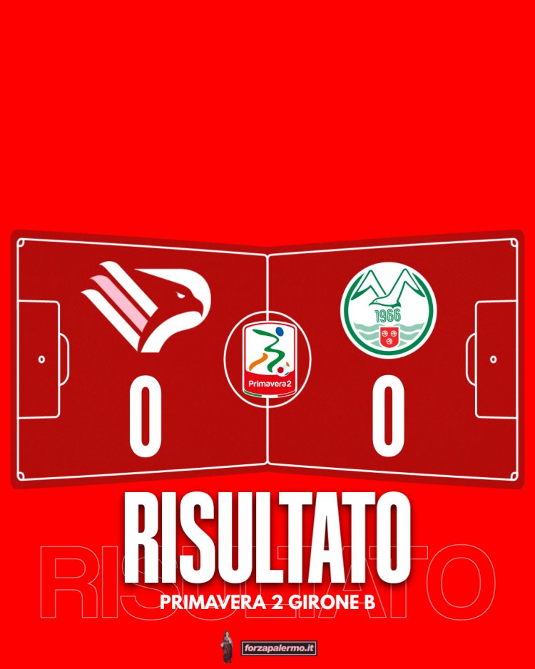 Primavera, Palermo-Monopoli 0-0: i rosa di Del Grosso non decollano e restano penultimi