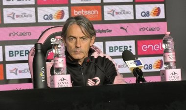 Palermo, domani mister Inzaghi in conferenza stampa