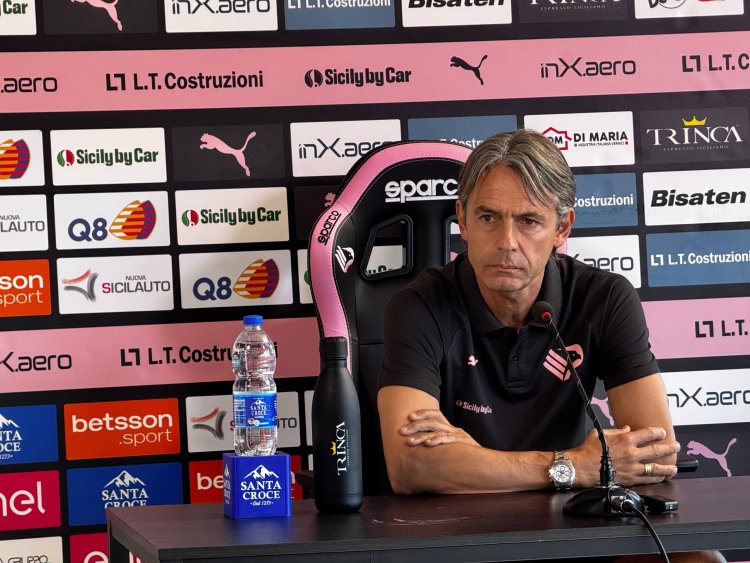 Bari-Palermo 0-3, Inzaghi: «Sono molto contento, la squadra ha fatto un'ottima gara»