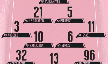 Carrarese-Palermo, le probabili: Gyasi rileva Pierozzi, Gomes in mediana