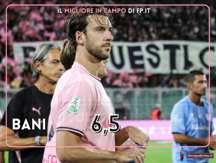 Palermo-Juve Stabia 2-2, le pagelle: croci e delizie, Bani trascinatore