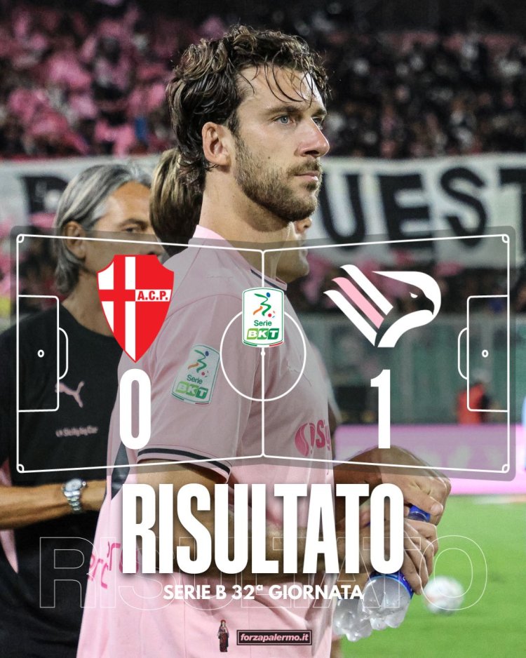 FINALE! Padova-Palermo 0-1: la zampata di Capitan Bani