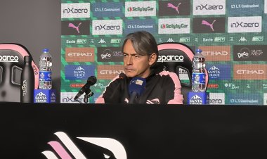 Palermo-Cesena 2-0, Inzaghi: "Questo è un gruppo splendido. Ranocchia sta bene"