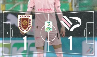 FINALE. Reggiana-Palermo 1-1: non basta l'assedio dei rosanero