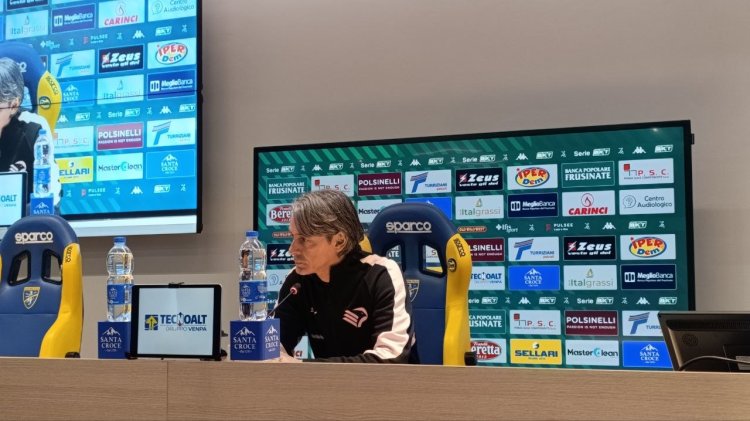 Frosinone-Palermo 1-1, Inzaghi: «Mai stato cosi orgoglioso. Dovevamo fare gol»