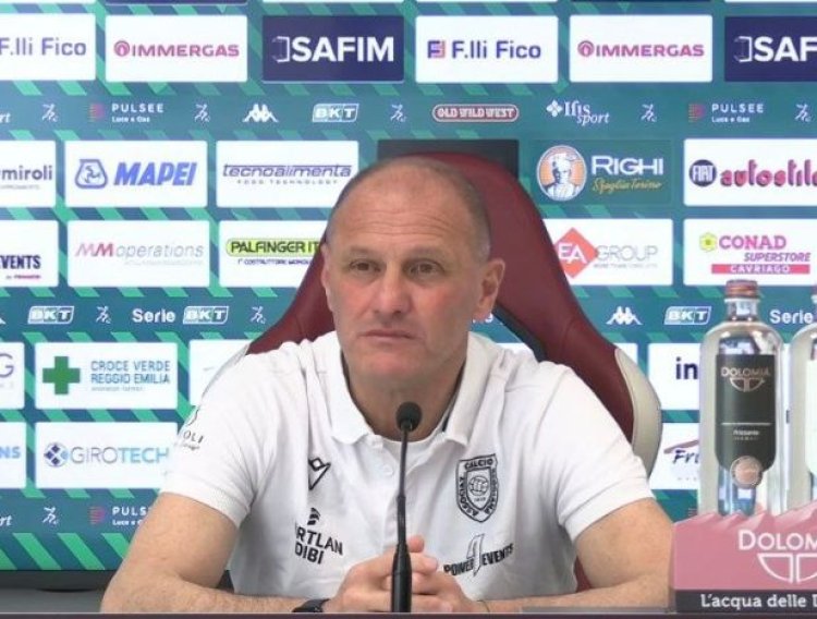 Reggiana-Palermo, Bisoli: «Il Palermo ha pochi punti deboli, ma non abbiamo paura»