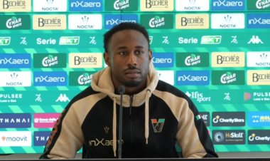 Venezia-Palermo 2-0, Yeboah: «Gara complicata nel primo tempo, il Palermo è una bella squadra»