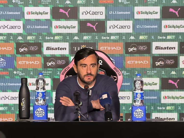 Catanzaro-Palermo, Aquilani alla vigilia: «Le partite si vincono in campo, non in conferenza stampa»