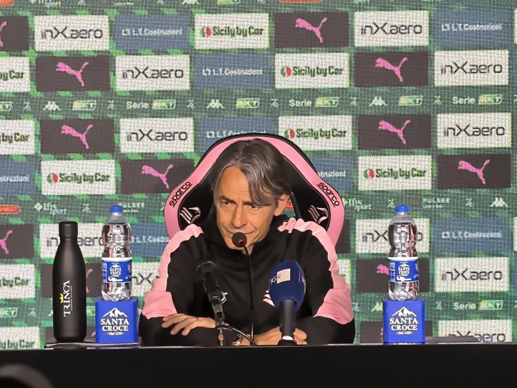 Palermo-Catanzaro 3-2, Inzaghi: «Sono molto soddisfatto, adesso andiamo a Venezia per chiudere al meglio»