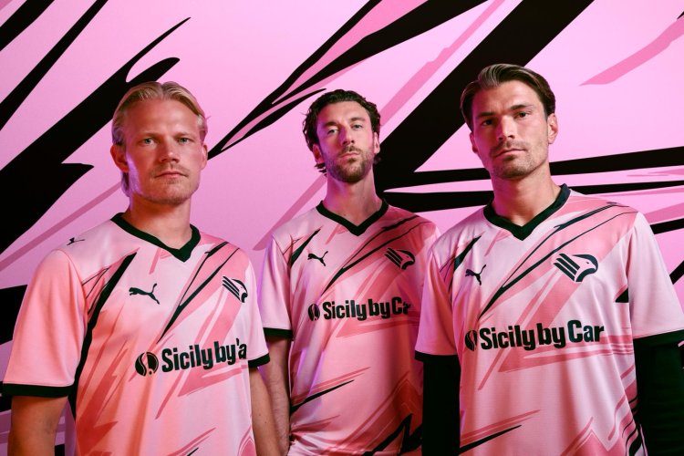 Palermo: ecco la nuova prima maglia per la stagione di Serie B 2026-2027