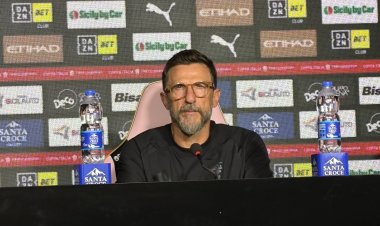 Palermo-Lecce 2-0, Di Francesco: «I rosanero squadra di passaggio in Serie B, questo pubblico potrebbe essere l'arma in più»