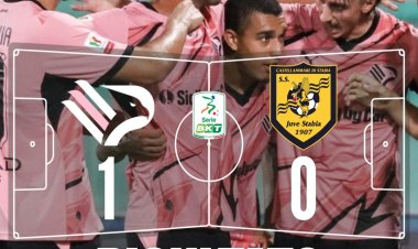 FINALE! Palermo-Juve Stabia 1-0: buona la prima per i rosanero, la decide il gol di Johnsen