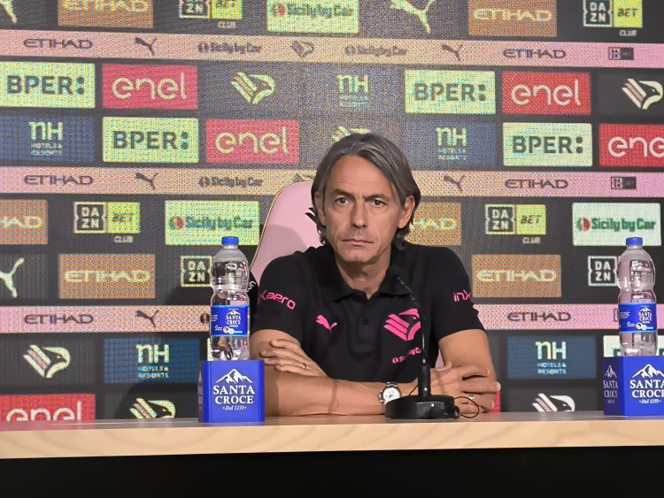 Verso Palermo-Juve Stabia, Inzaghi: «Siamo forti, ma per vincere dovremo combattere con umiltà»
