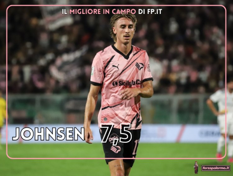 Palermo-Juve Stabia 1-0, le pagelle: Johnsen incanta, Fortin secondo di lusso